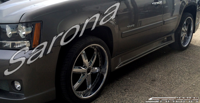 Custom Chevy Tahoe  SUV/SAV/Crossover Side Skirts (2007 - 2014) - $490.00 (Part #CH-020-SS)